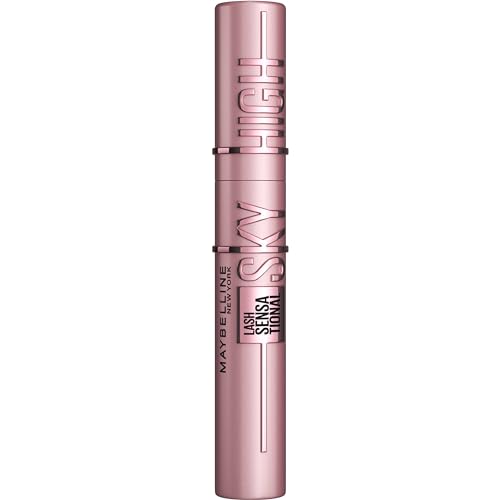 Maybelline Lash Sensational Sky High Washable Mascara Makeup, Volumizing, Lengthening, Defining, Curling, Multiplying, Buildable Formula, Blackest Black, 1 Count MAYBELLINE