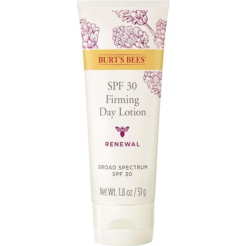 Burt's Bees Sunscreen Moisturizer for Face, SPF 30 Retinol Alternative Facial Lotion for Anti-Aging Skincare & Daytime Protection,1.8 Ounce (Packaging May Vary) Burt's Bees