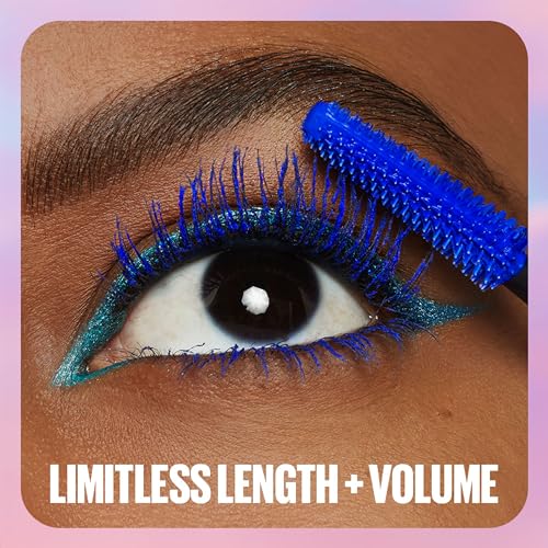 Maybelline Lash Sensational Sky High Washable Mascara Makeup, Volumizing, Lengthening, Defining, Curling, Multiplying, Buildable Formula, Blackest Black, 1 Count MAYBELLINE