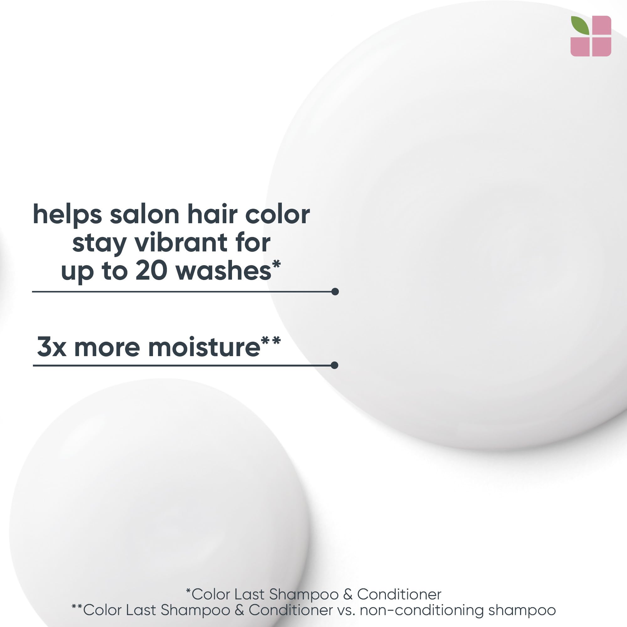 Biolage Color Last Shampoo | Helps Protect Hair & Maintain Vibrant Color | For Color-Treated and Natural Hair | Paraben & Silicone-Free | Vegan | Cruelty Free | Color Protecting Salon Shampoo Biolage