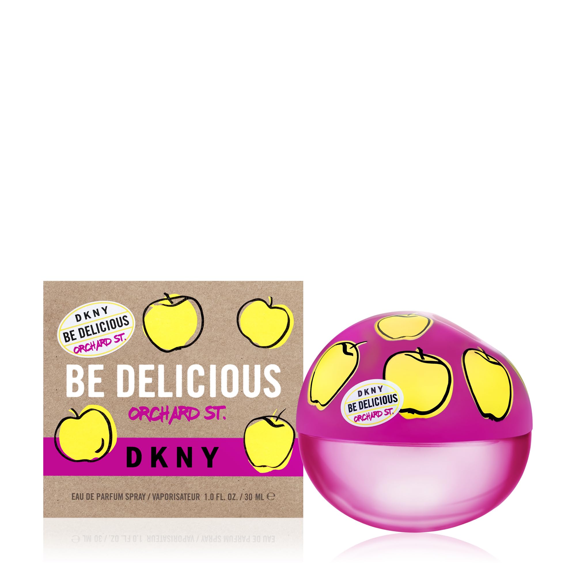 DKNY Be Delicious Orchard St. Eau de Parfum Perfume Spray For Women, 1.0 Fl. Oz. DKNY