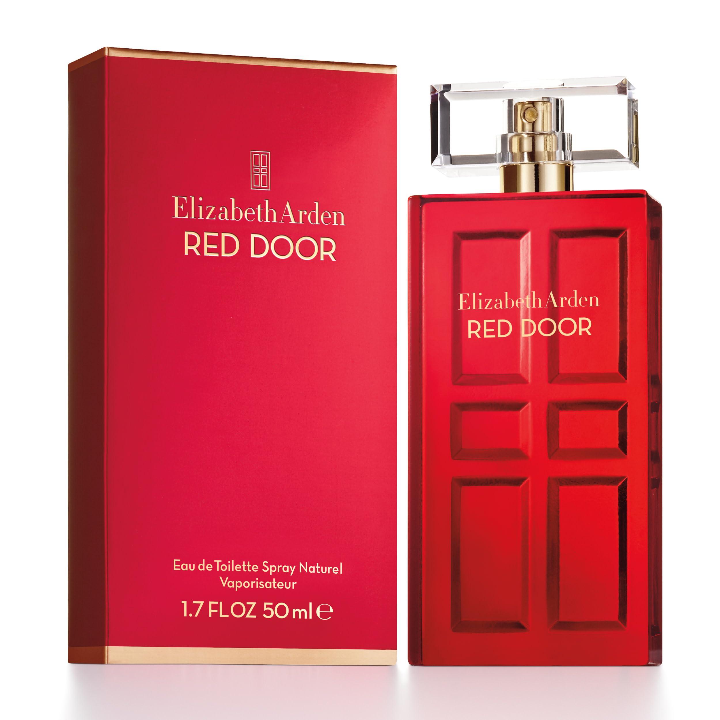 Elizabeth Arden Red Door Eau de Parfum Women's Perfume Spray, Red Door Perfume for Women, Floral Scented with Notes of Freesia, Red Roses, and Orchids, Sensual Fragrance, 1.7 fl oz Elizabeth Arden