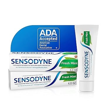 Sensodyne Sensitive Toothpaste -Fresh Mint, 5.29oz (150g) Oral Gentle RobinDeals