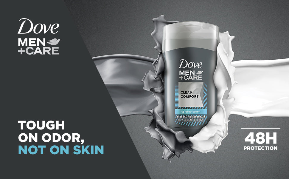 Dove Deodorant Moisturizer for Men - Clean Comfort, 3 oz RobinDeals